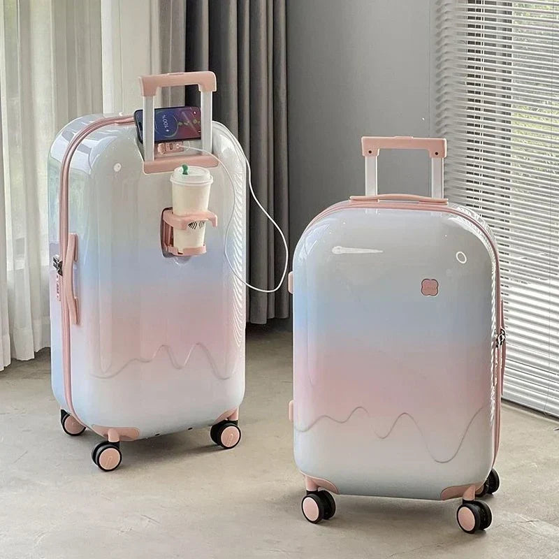 Children's travel gear: a robust kids suitcase with a secure safety lock, perfect for weekend trips & family travel.
