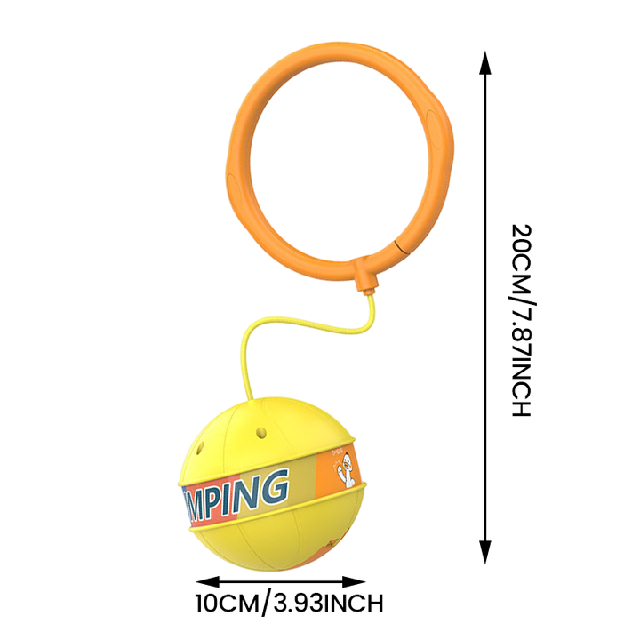 Light-up skip ball on a playground, ready for active fun and an engaging fitness game for all ages