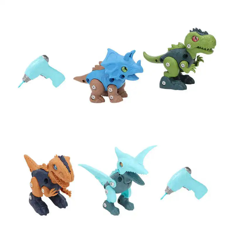 Green Dynabuild educational dinosaur construction kit for kids.