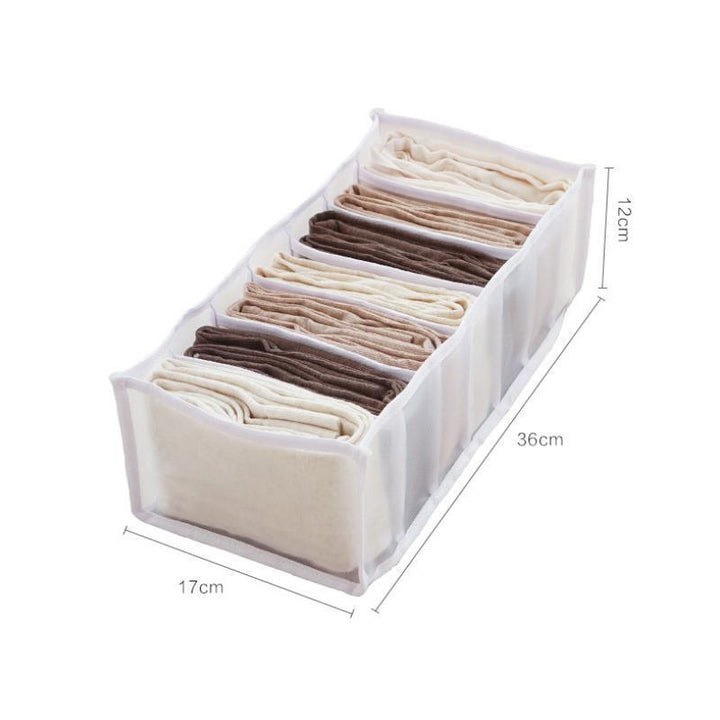 Unisex clothes storage solution, featuring multiple compartments for optimal organization