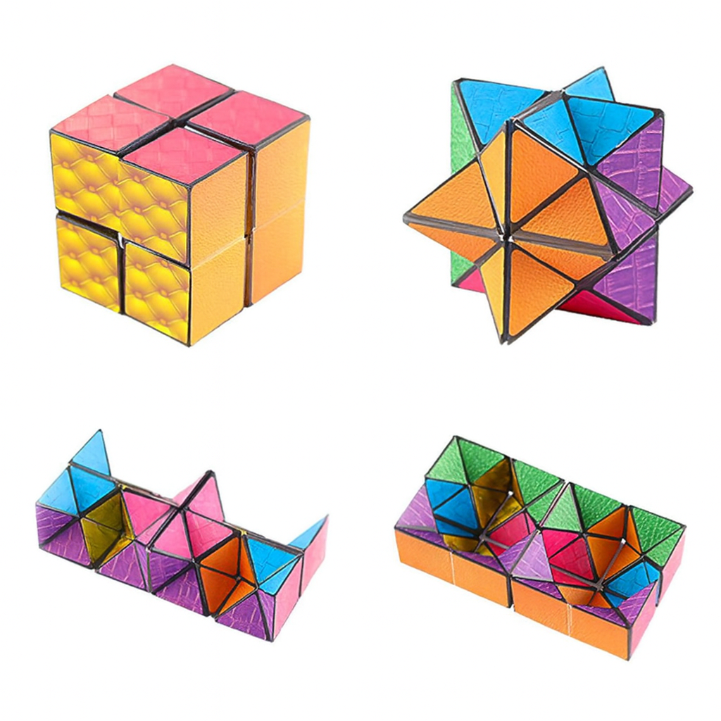 Unisex Dynamic 3D Magic Fidget Cube Toy
