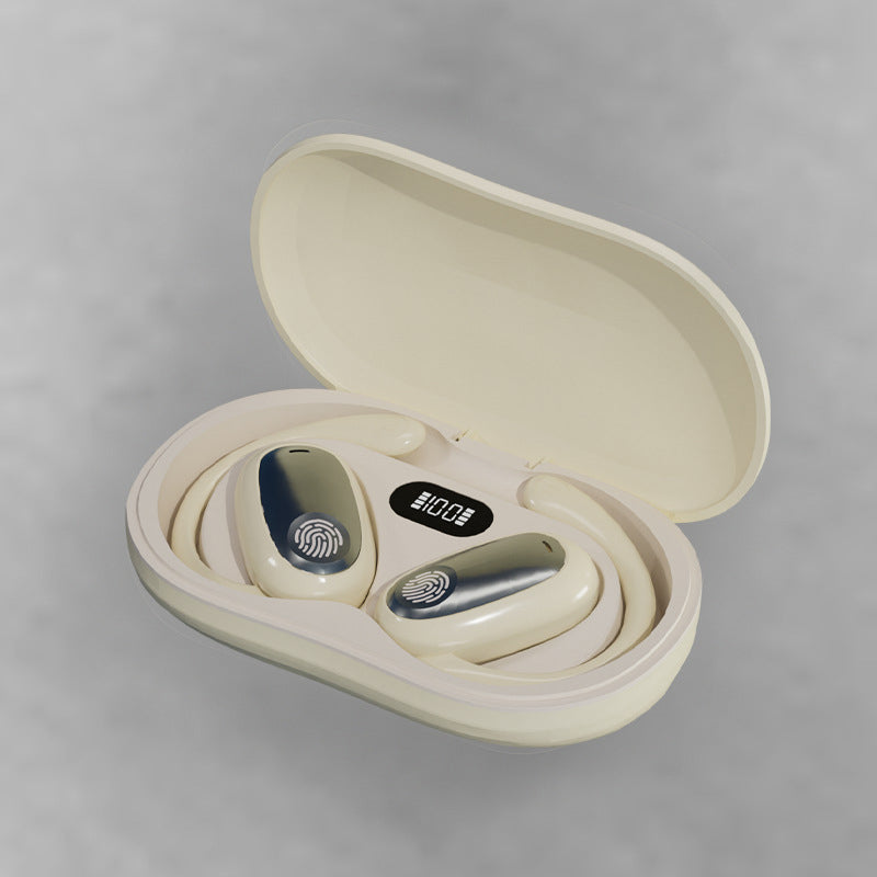 Bluetooth hanging ear earphones, lightweight and portable for any athletic activity