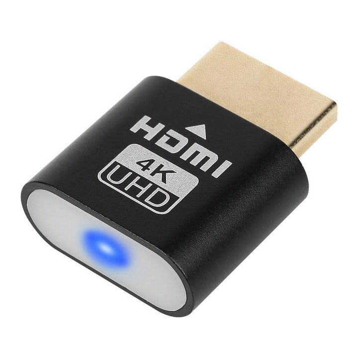 Set of two HDMI virtual display adapters, perfect for dual headless setups or backup computer accessory