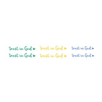 Green (2 pcs) + Yellow (2 pcs) + Blue (2 pcs)