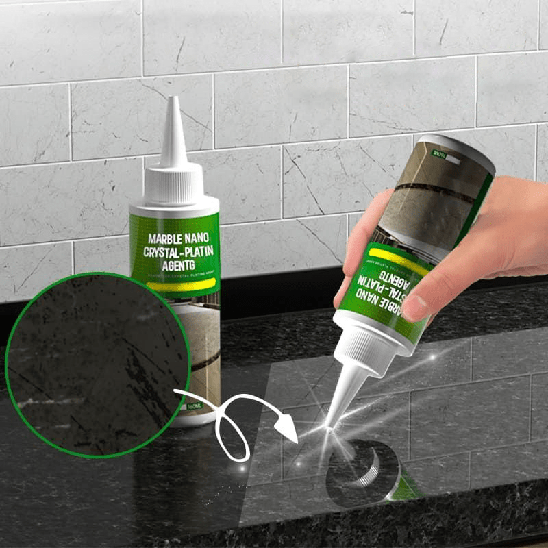 Advanced nanotechnology stone coating provides deep polish & transparent protection for marble, granite, and tiles.