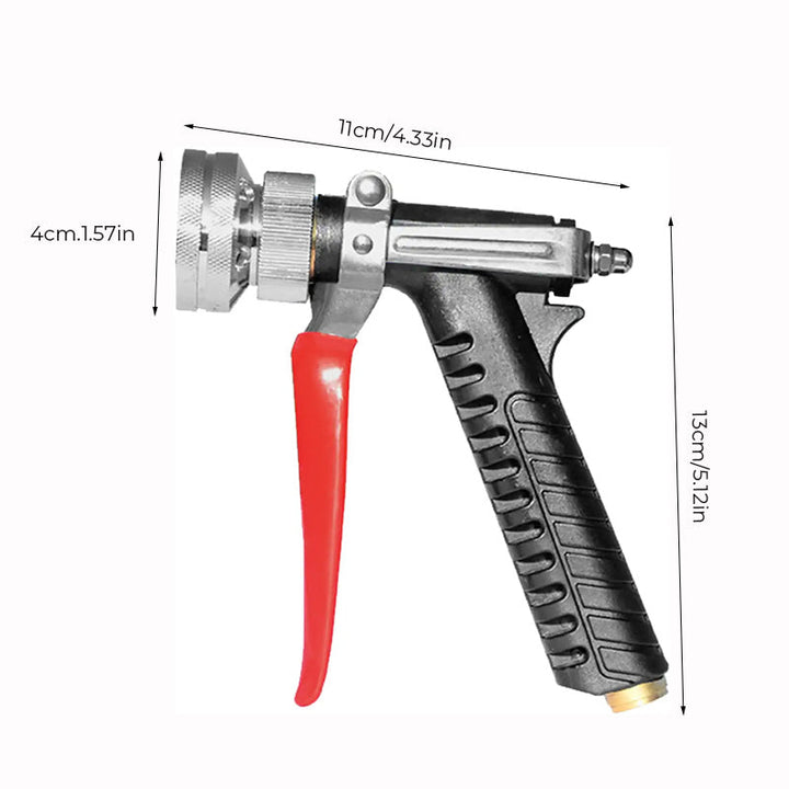 Electric spray gun, a powerful hose nozzle alternative for garden and cleaning.
