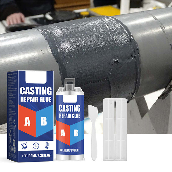 High-temperature metal repair epoxy for household use, reliable adhesive