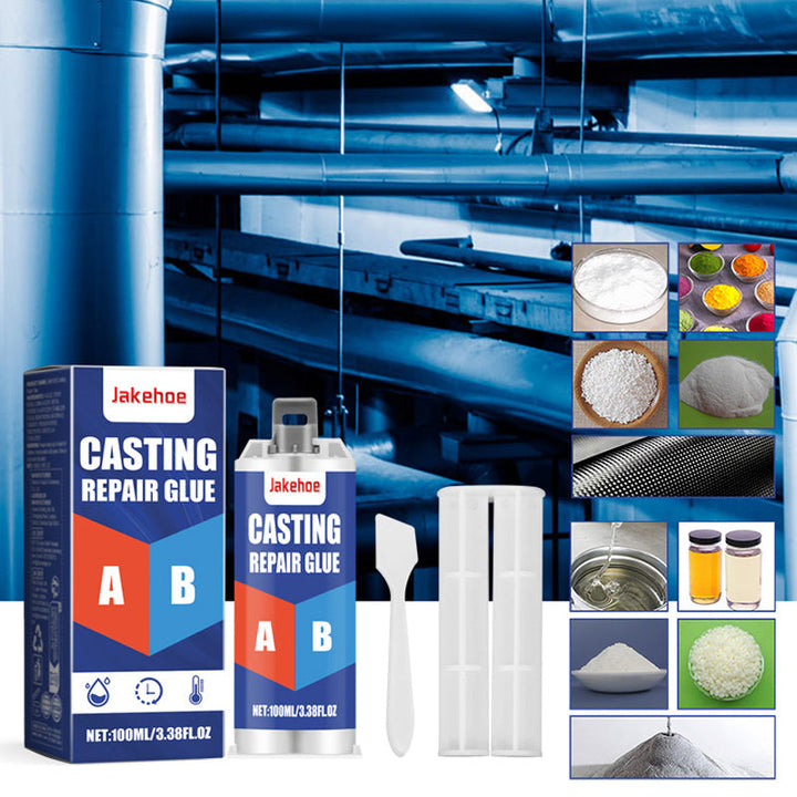 Household metal repair adhesive glue, high-temp for strong, lasting bonds