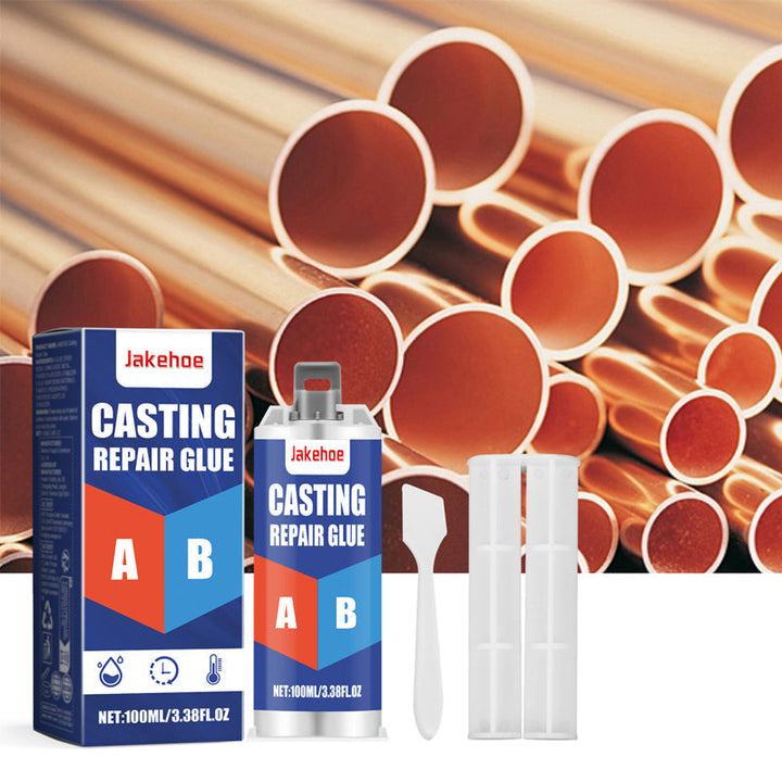 Waterproof high-temp metal repair epoxy, perfect for household tools & repairs