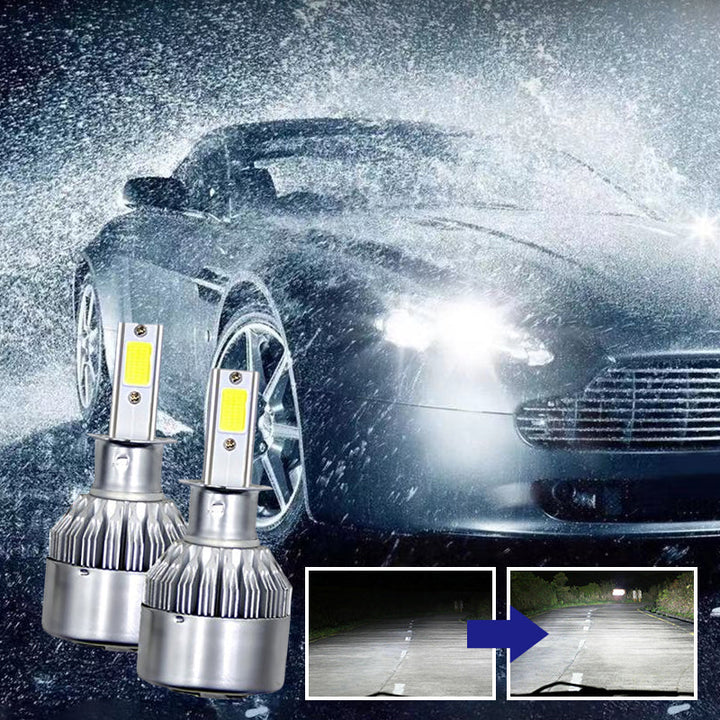 High Visibility LED Headlights for enhanced road safety, bright white light output, car lighting