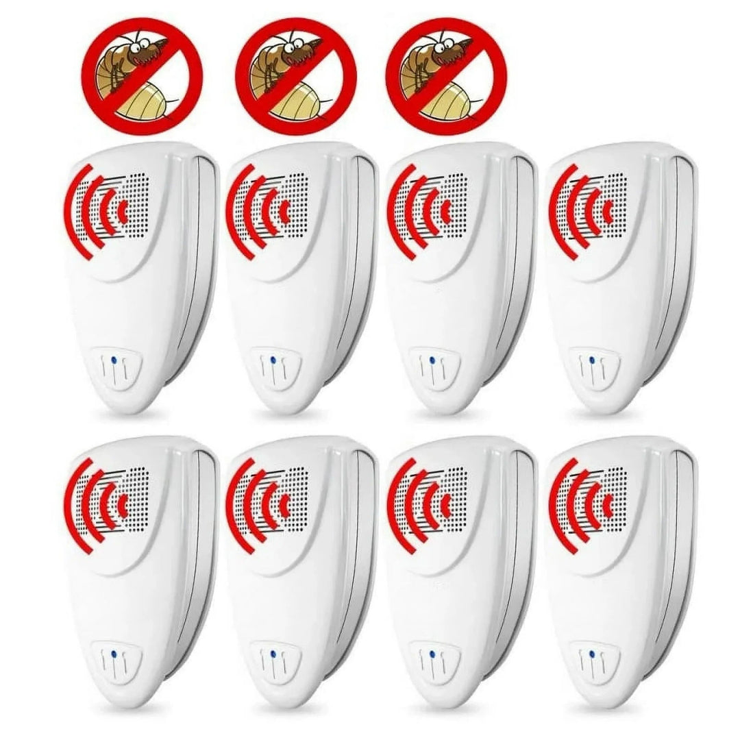Compact ultrasonic bed bug repeller. Chemical-free, silent pest control for a safe, kid-friendly home.
