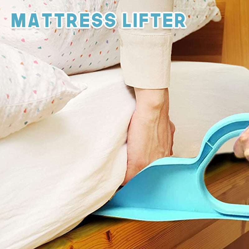 Compact mattress lifter, essential for anyone seeking an easier bed making experience