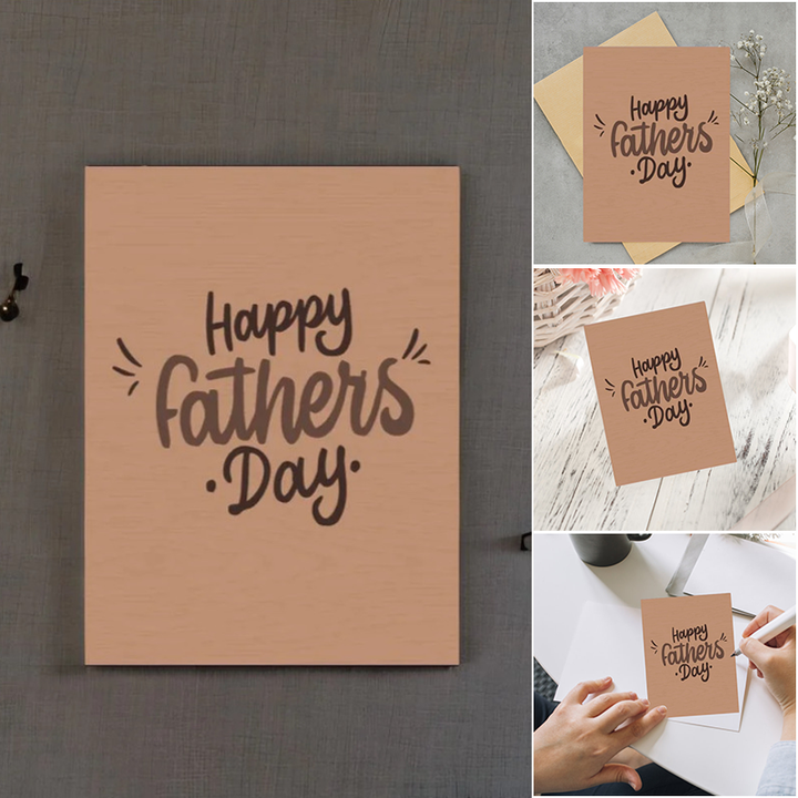 Gag gift Father's Day sound card, a funny prank for dad with a humorous surprise.