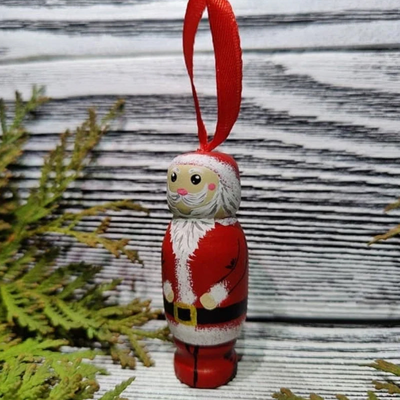 Playful Santa Claus prank decoration, ideal for adult humor and Christmas festive fun as a gag gift
