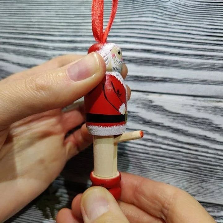 Adult-themed Santa Claus decoration, a funny and unique gag gift for Christmas party laughs