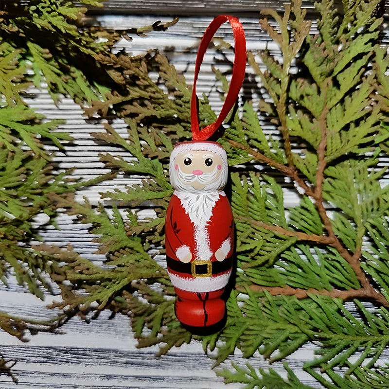 Comical Santa Claus prank for adults, a novelty decoration and gag gift for the festive season