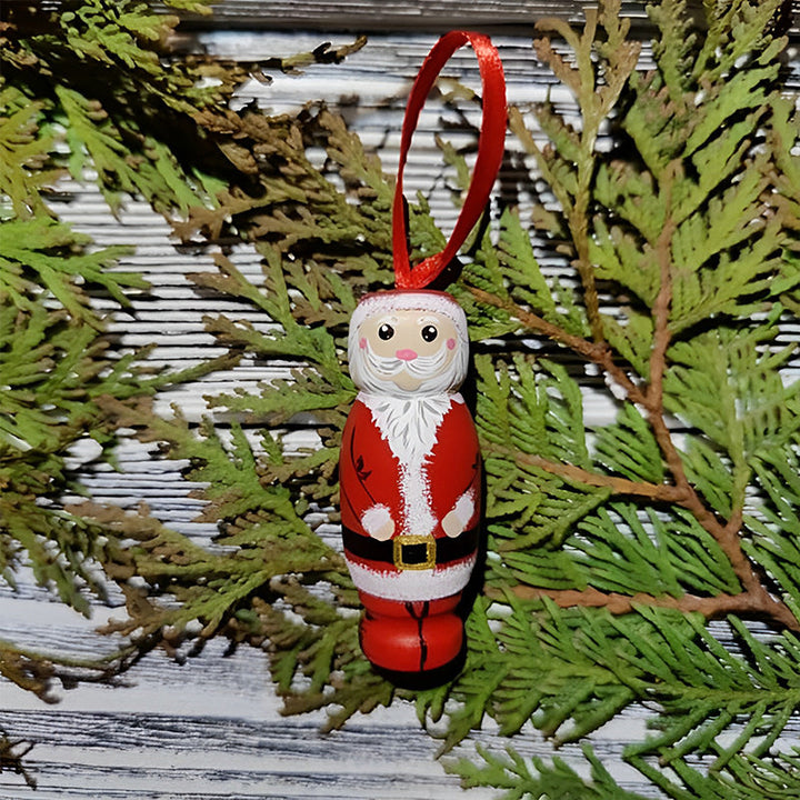 Comical Santa Claus prank for adults, a novelty decoration and gag gift for the festive season