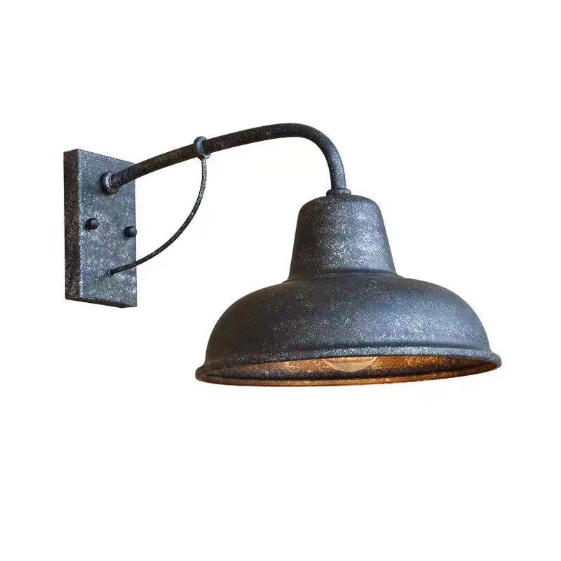 Antique Copper Wall Lamp – Indoor/Outdoor E27 Lighting
