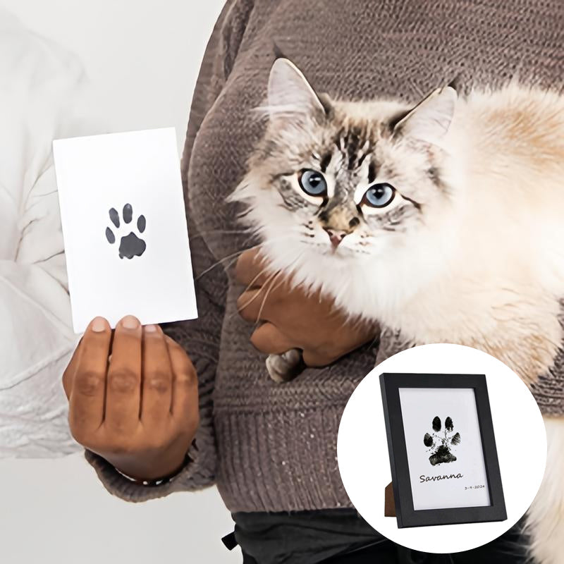 Easy-to-use Inkless Pet Paw Print Kit, create lasting animal memories