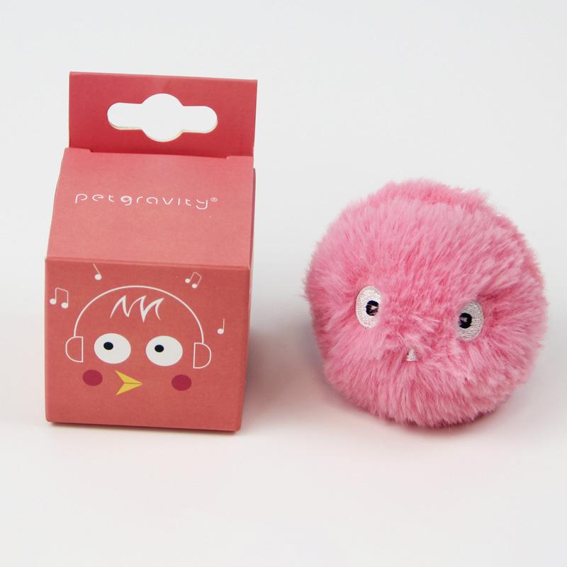 Automatic interactive play ball for cats, promoting exercise and reducing boredom