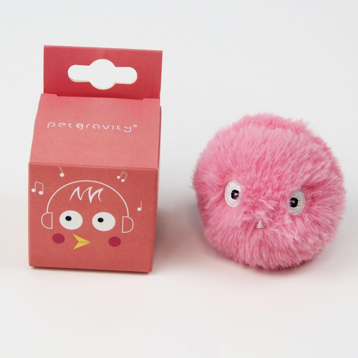 Automatic interactive play ball for cats, promoting exercise and reducing boredom