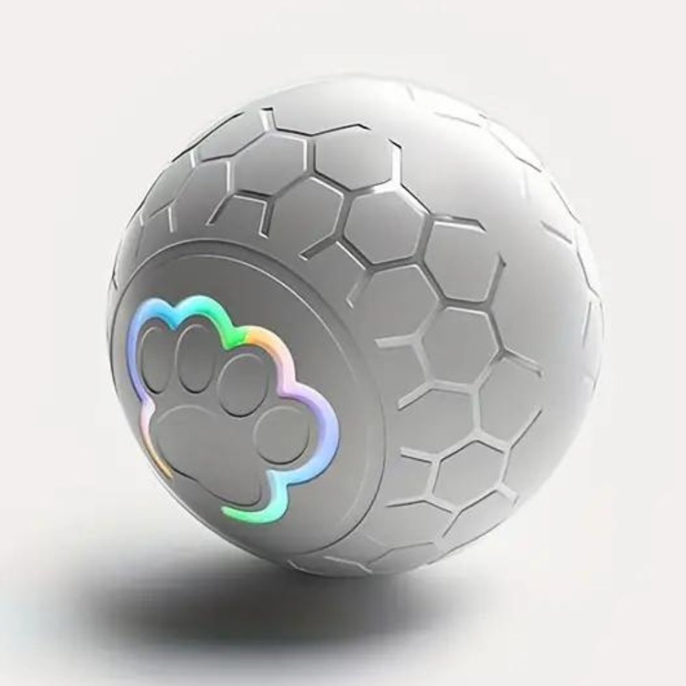 Interactive SmartBounce dog ball, a fun bouncing toy for all breeds.