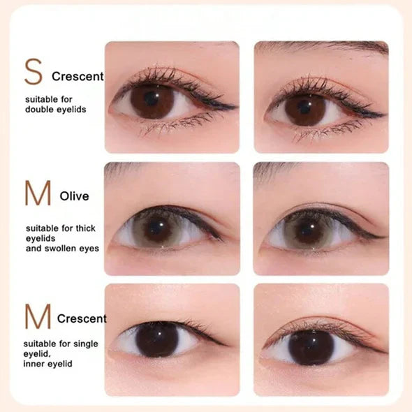 Product shot of invisible eyelid tapes box, emphasizing 'eye lift' and 'beauty tools' keywords.