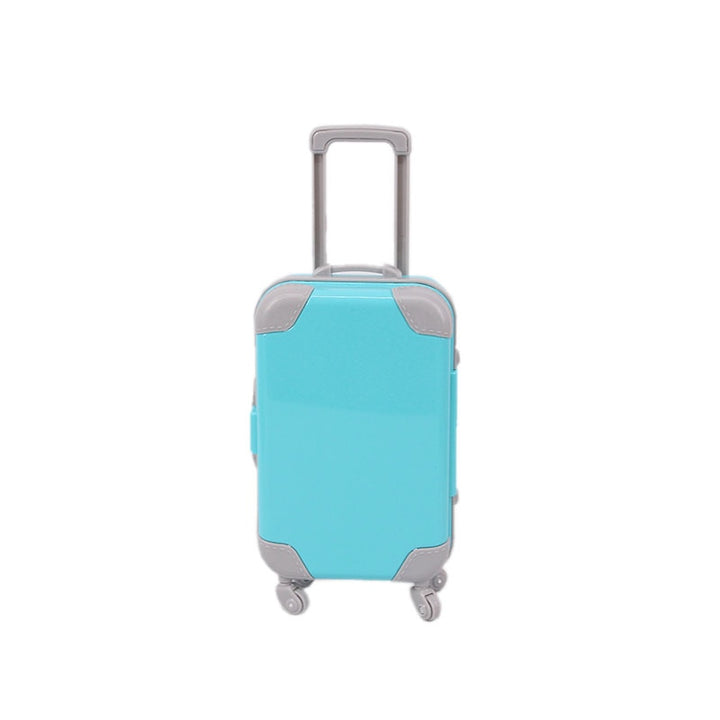 Kids' 18-inch doll suitcase, ideal for doll travel & exciting imaginative play adventures as toy luggage.