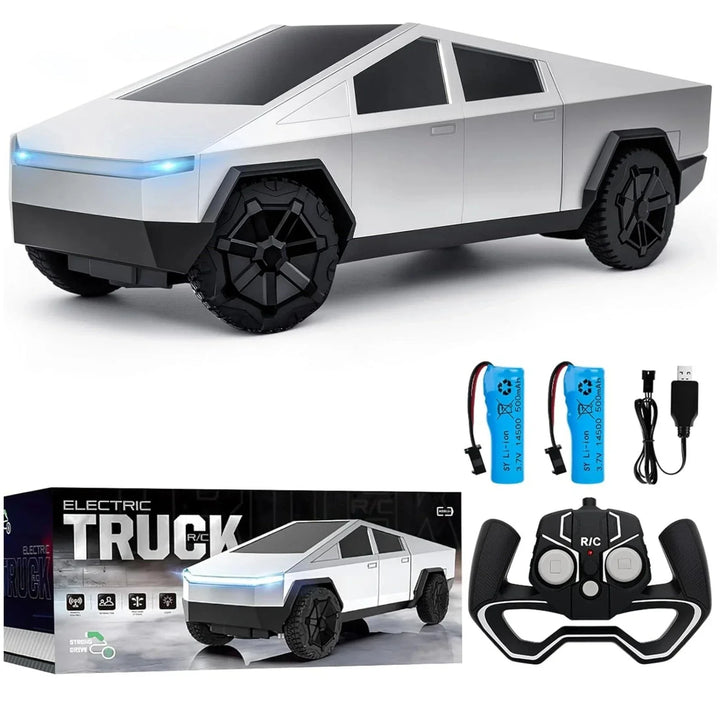 Kids' 4WD Rovecto remote control off-road pickup truck, perfect for adventure play.