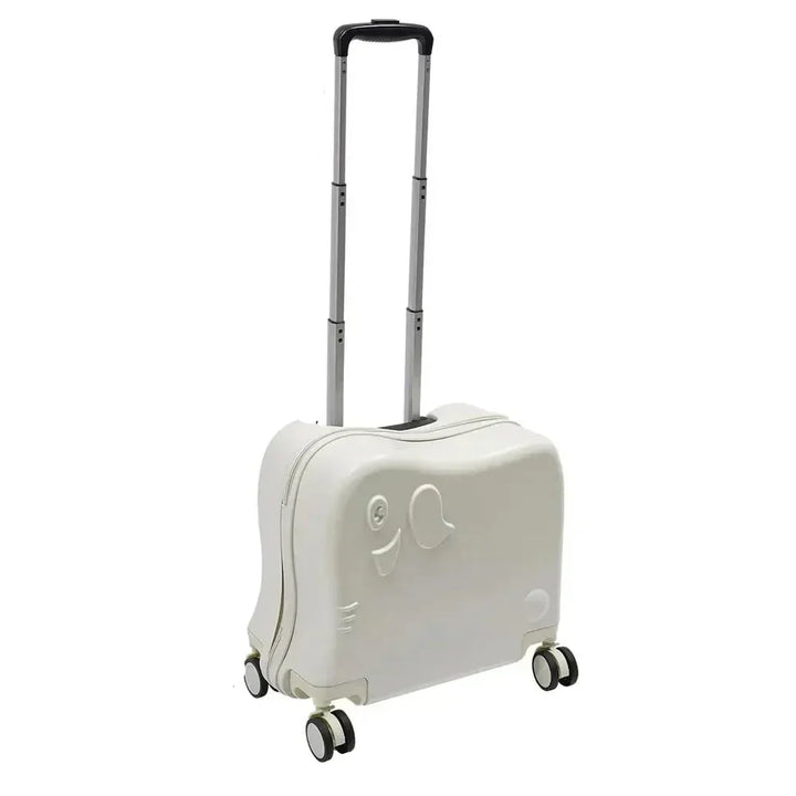 Practical children's elephant ride-on luggage. Carry-on kids suitcase, ideal for child travel & weekend trips.