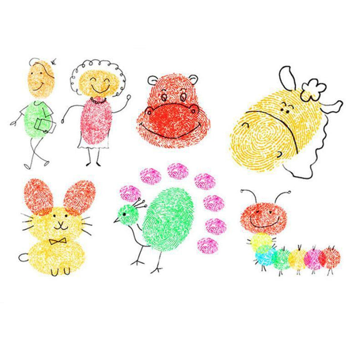 Kids' Creative Finger Painting Art Kit box, showcasing fun art activities for preschoolers