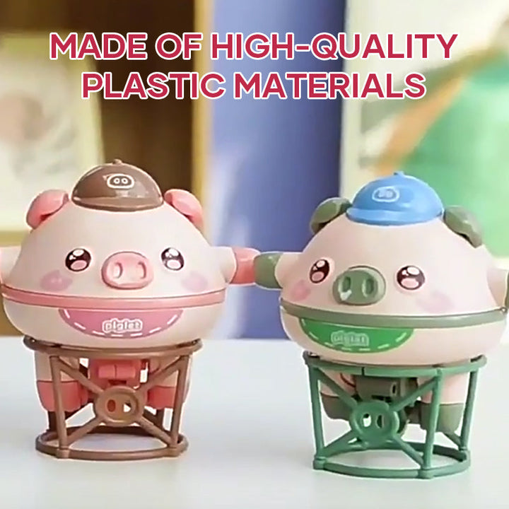 Enchanting Wobbling Pig Toy for children, promoting interactive play and motor skill development.
