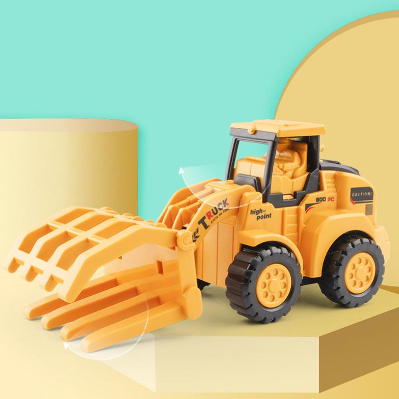 Kids' Friction Powered Engineering Vehicle Toys