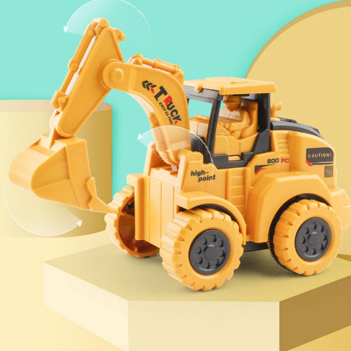 Kids' Friction Powered Engineering Vehicle Toys