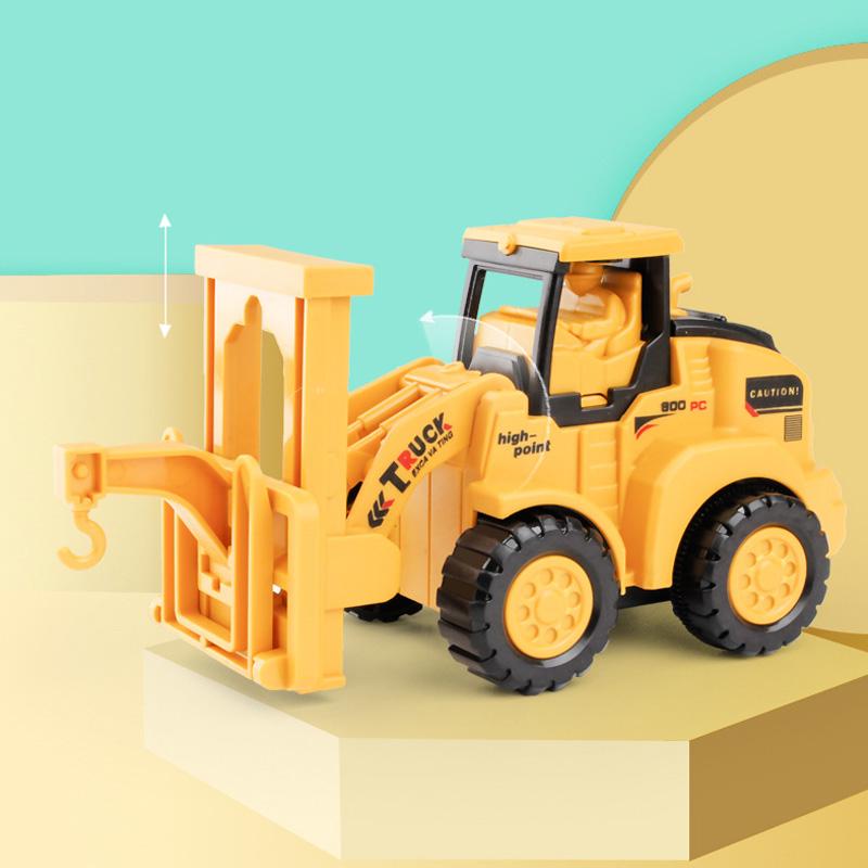 Kids' Friction Powered Engineering Vehicle Toys