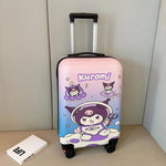 Pink Blue Hand Luggage