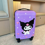Purple Hand luggage