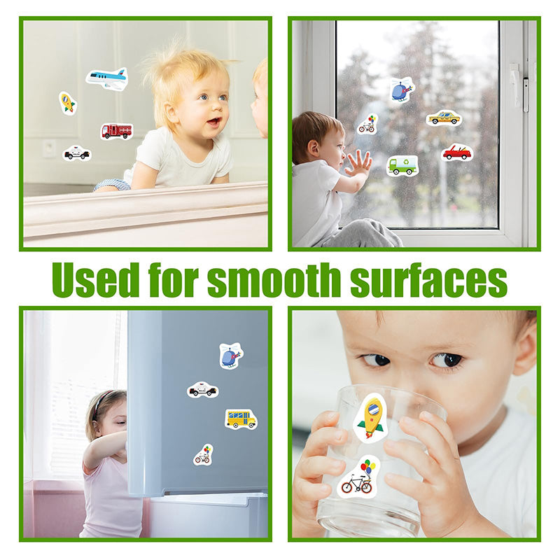 Gift for kids: durable reusable sticker activity book with many themed pages and colorful stickers, promotes learning