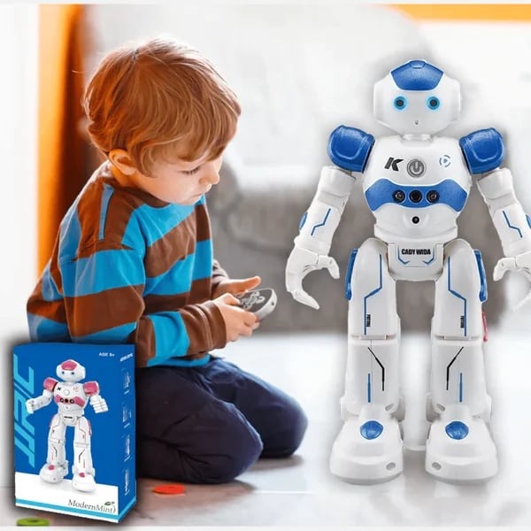 Educational robot for children, offers engaging and fun learning activities with smart features.