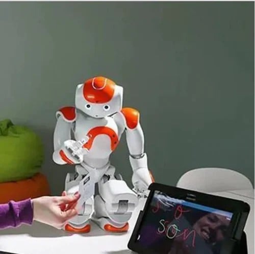 Educational STEM robot toy for children, promoting learning through interactive play and fun.