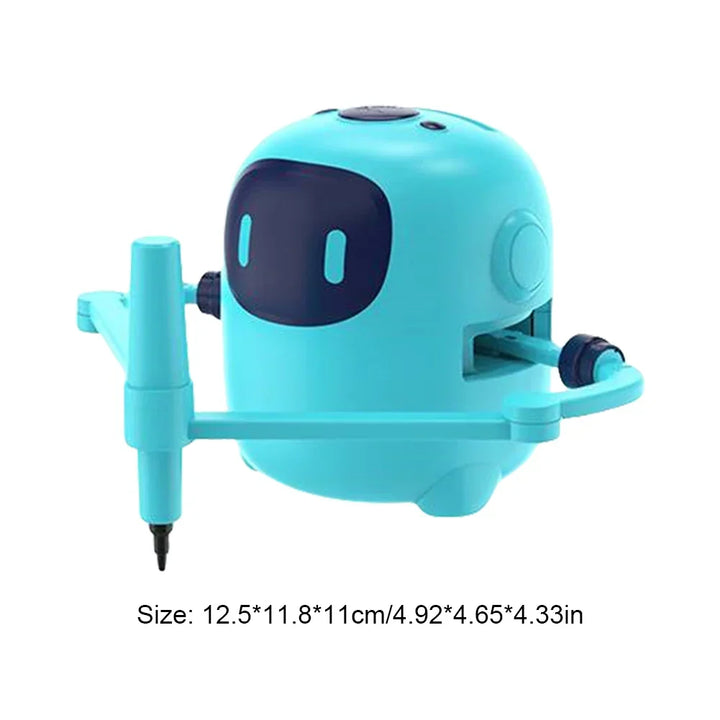 Doodlebotix drawing robot, a smart art toy for kids, encouraging creative learning and drawing fun.
