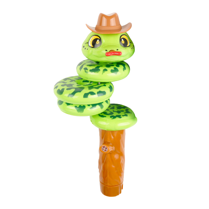 Durable plastic snake whistle toy, designed to withstand active play by young children, great party favor