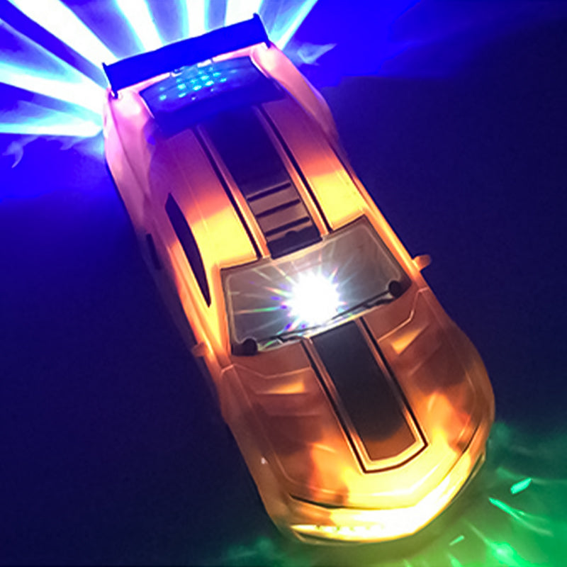 Durable transforming car toy, perfect for kids, with dazzling lights and engaging musical tunes.