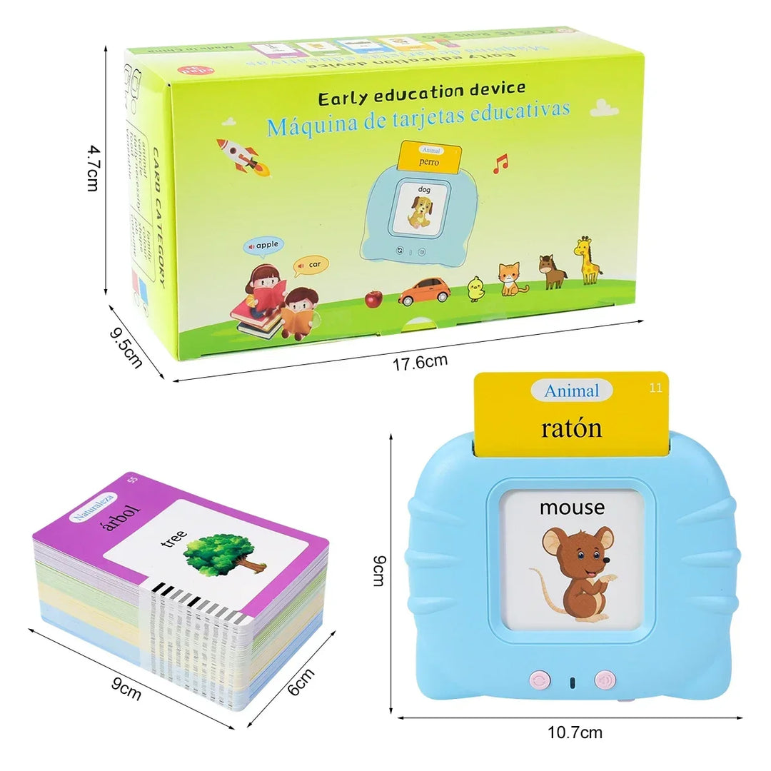 Engaging VocaSpark talking flashcard set for kids, an interactive vocabulary builder & early learning tool.