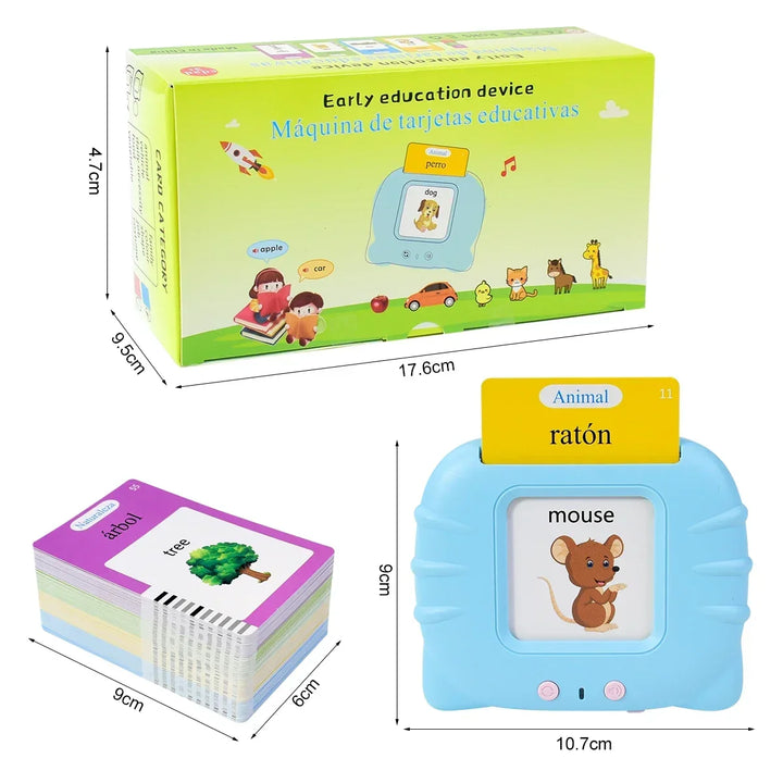 Engaging VocaSpark talking flashcard set for kids, an interactive vocabulary builder & early learning tool.