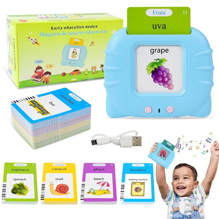 Educational VocaSpark talking flashcards for kids, an interactive way to learn new words & build vocabulary.
