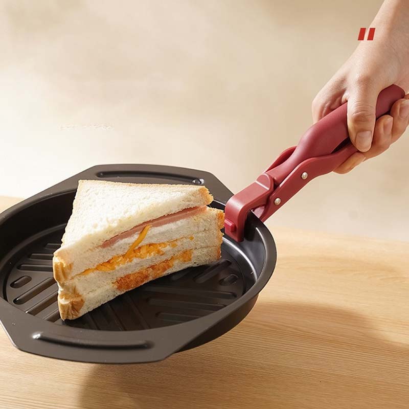 Kitchen accessory: Durable metal anti-scald bowl clip, essential for safe cooking and baking.