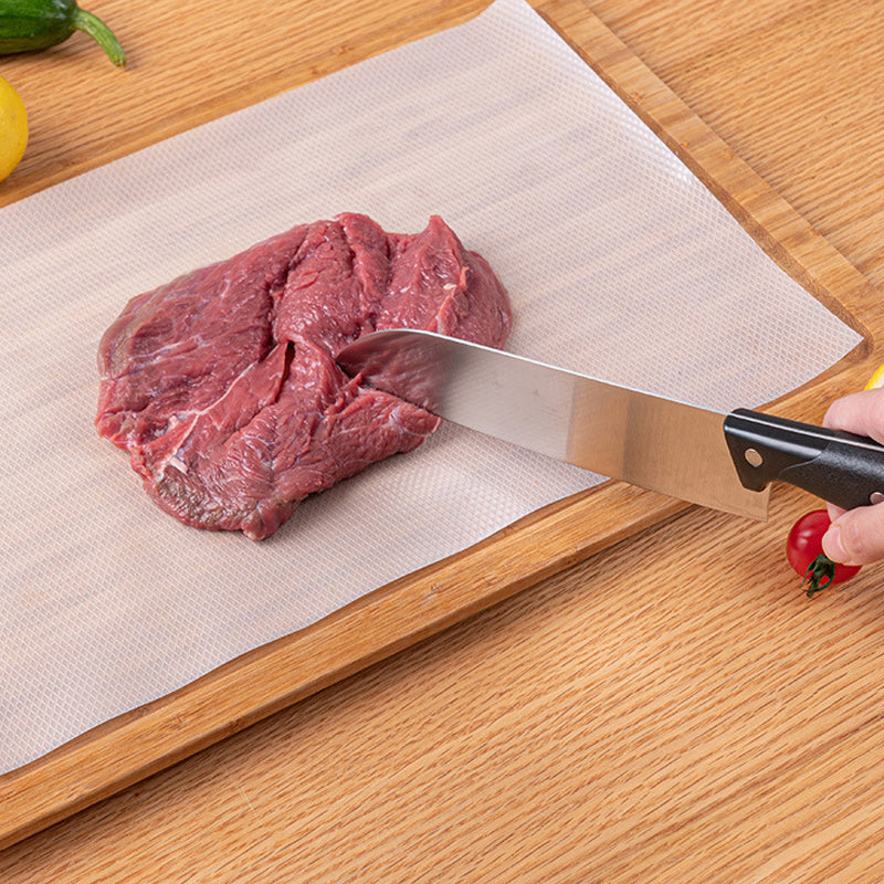 Compact Disposable Cutting Board Mat Roll, perfect for small kitchens & camping cooking
