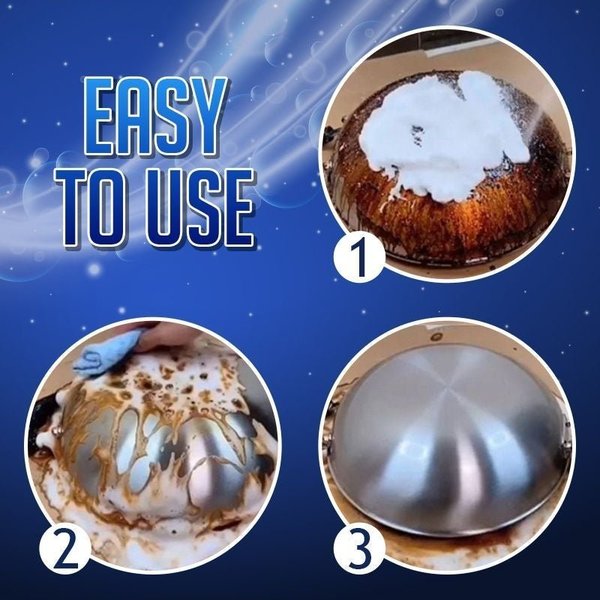 Rinse-free Kitchen Grease Remover Spray, effective on tough kitchen stains