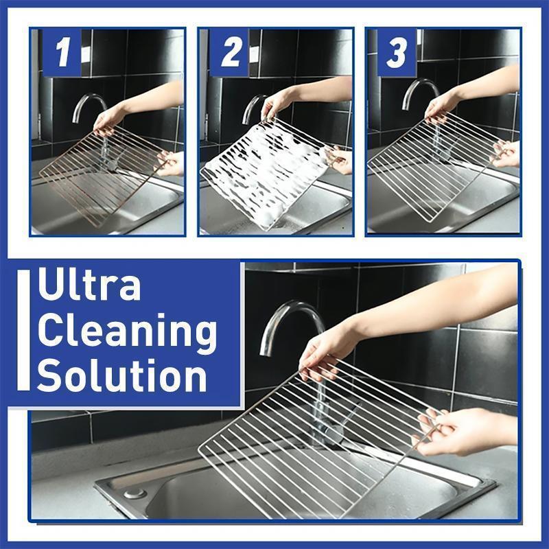 Household Kitchen Grease & Stain Cleaner, fast-acting and rinse-free formula